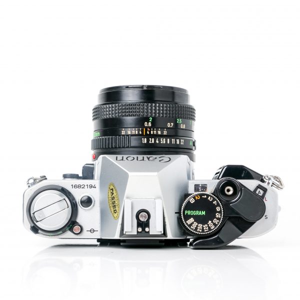 Canon AE1-Program Silver & 50mm F/1.8 lens - Lomocrewz